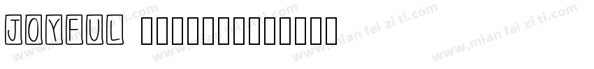 JOYFUL regular字体转换